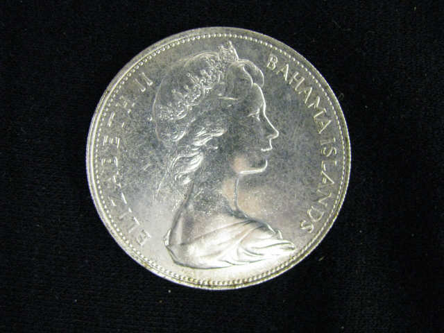 Appraisal: Bahamas Silver COin XF