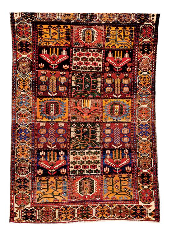 Appraisal: Persian Bahktiari carpet circa s ' x '