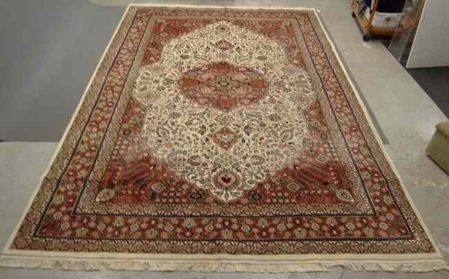 Appraisal: Oriental rug Tabriz ' '' x ' ''