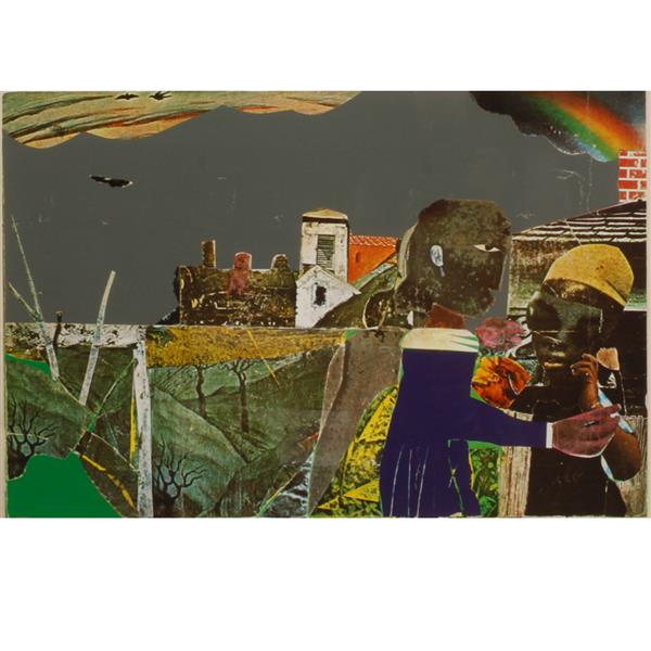 Appraisal: Romare Bearden American - Carolina Memorycolor lithographsigned x image