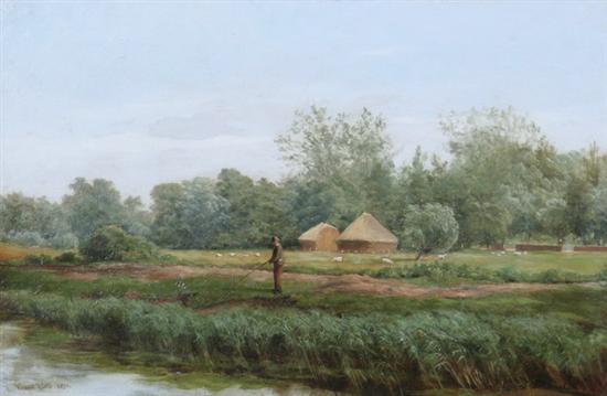 Appraisal: GEORGE VICAT COLE English - SUMMER TIME signed and dated