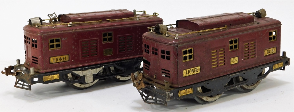 Appraisal: LIONEL NO SUPER MOTOR TRAIN CARS United States Early th