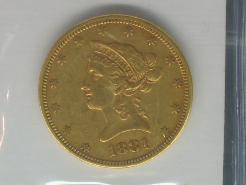 Appraisal: S LIBERTY HEAD GOLD XF- Minor contact marks and a