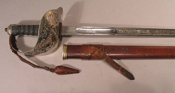 Appraisal: A British George V infantry officer's sword by Wilkinson Straight