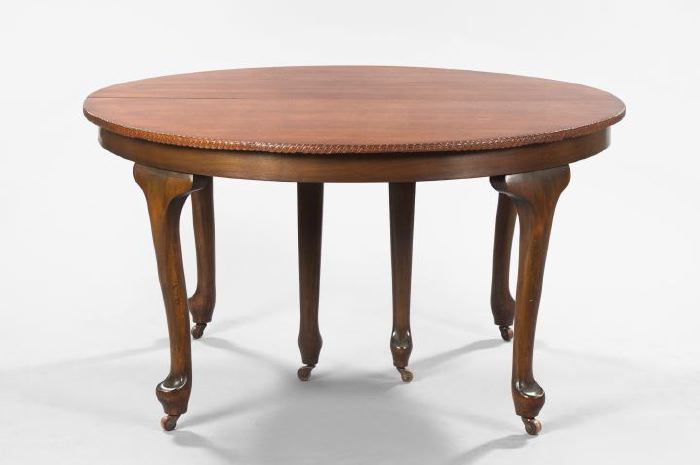 Appraisal: George III-Style Mahogany Dining Table early th century in the