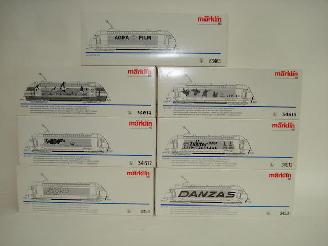 Appraisal: Marklin Digital HO gauge series Diesel Electric locomotives Ciba Danzas