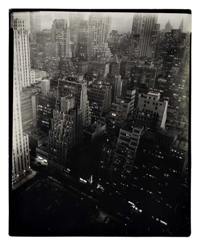 Appraisal: ABBOTT BERENICE - Midtown Manhattan Silver print x inches x