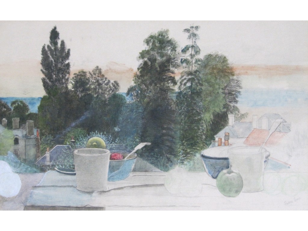 Appraisal: JAMES COWIE RSA LLD - AT HARROW Watercolour signed x