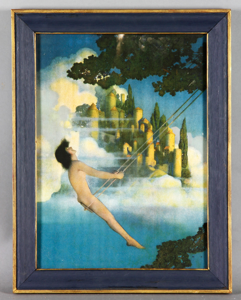 Appraisal: - Parrish Dinky Bird Print Maxfield Parrish th century American