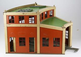 Appraisal: Lionel Roundhouse Train Station Lionel round house train station Pre