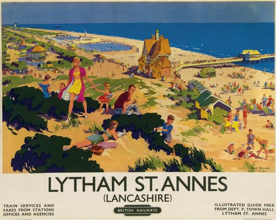 Appraisal: SILAS Ellis LucianoLYTHAM ST ANNES British Railways lithograph in colours