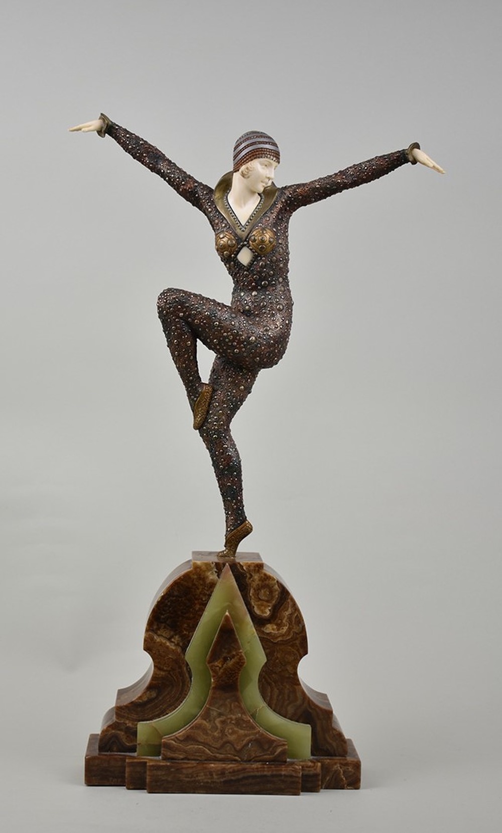 Appraisal: DEMETRE CHIPARUS ROMANIAN FRENCH - Dancer of Kapurthala Circa Incised