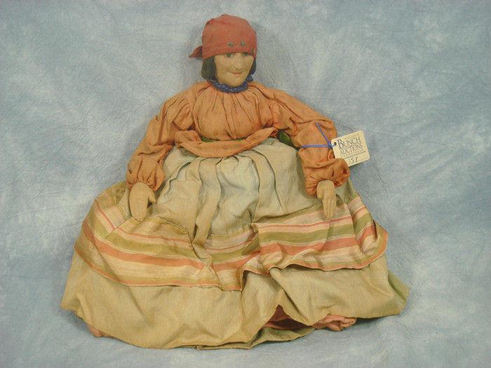 Appraisal: Russian Tea Cozy Cloth Doll inches tall all cloth not