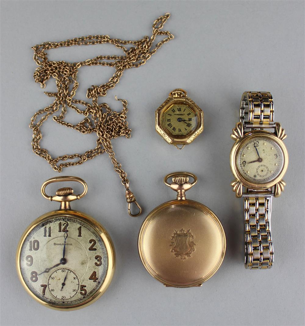 Appraisal: SETH THOMAS KT POCKET WATCH BRISTOL KT WATCH LEMIEUX KT