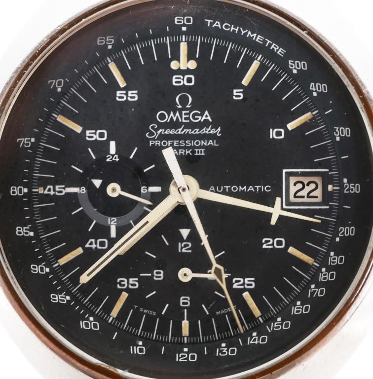 Appraisal: Vintage 's Swiss Omega Speedmaster Professional Mark III automatic watch