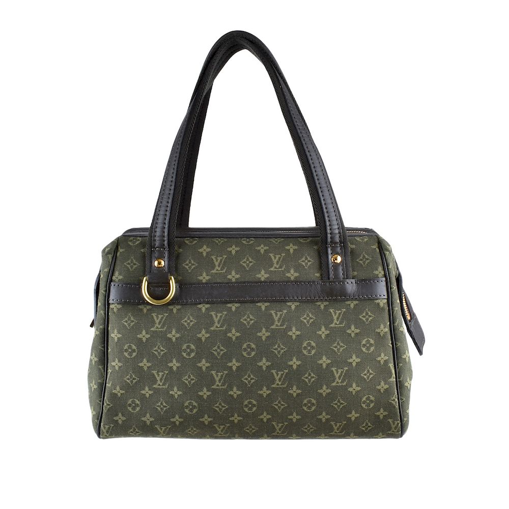 Appraisal: Louis Vuitton Dark Green Monogram Idylle Josephine Louis Vuitton Dark