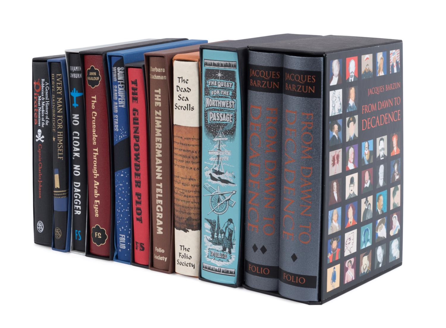 Appraisal: ELEVEN FOLIO SOCIETY BOOKS ON HISTORY AND TRAVEL Selection of