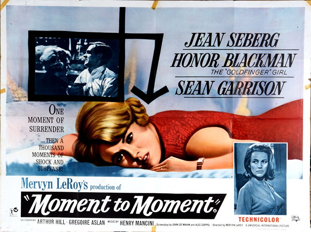 Appraisal: MOMENT TO MOMENT Universal thriller starring Jean Seberg British quad