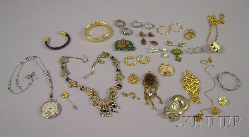 Appraisal: Group of Costume Jewelry including pieces by Monet Trifari and