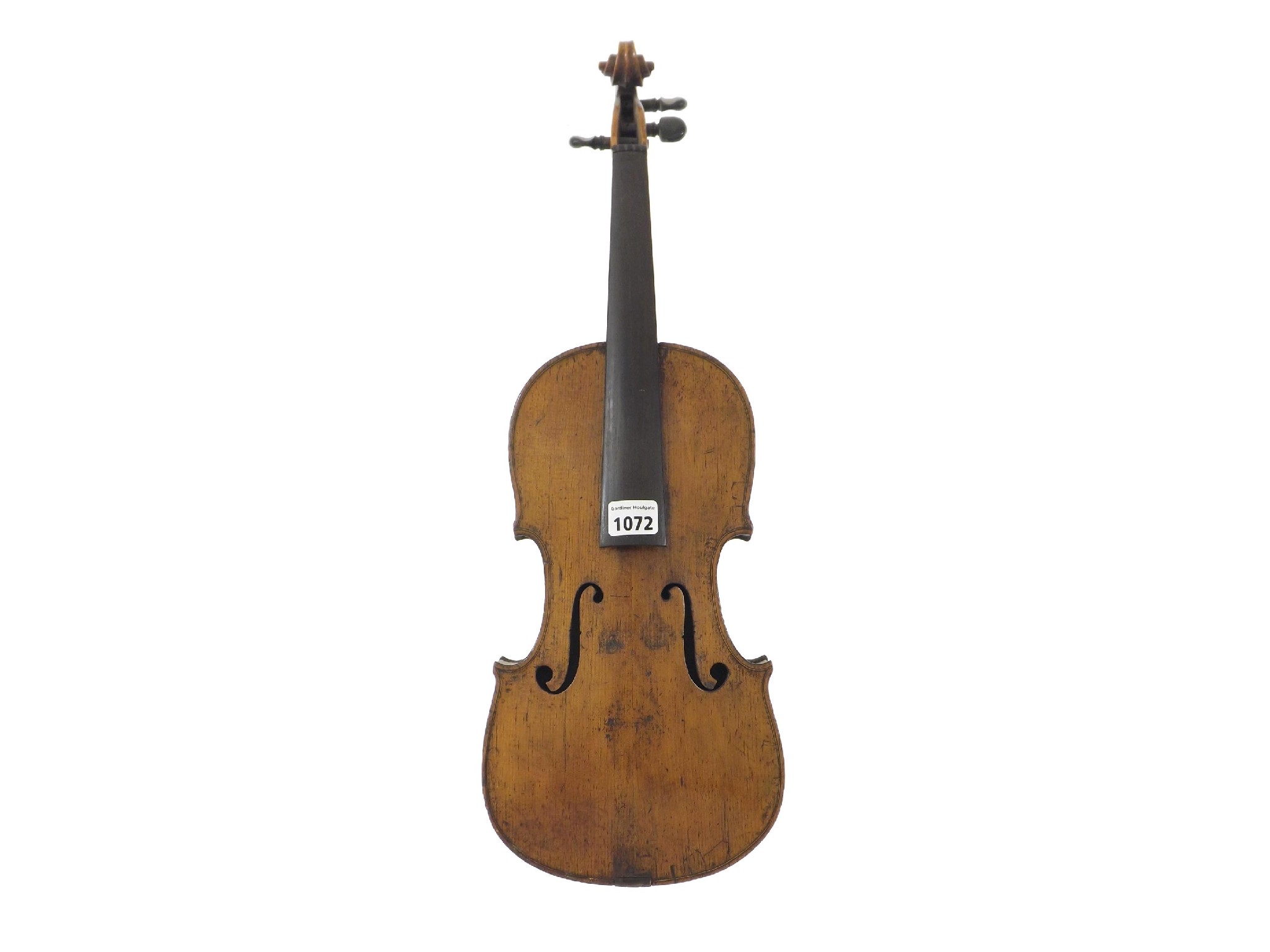 Appraisal: Late th early th century English violin possibly of the