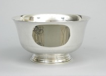 Appraisal: A Sterling Silver Paul Revere Reproduction Bowl A sterling silver