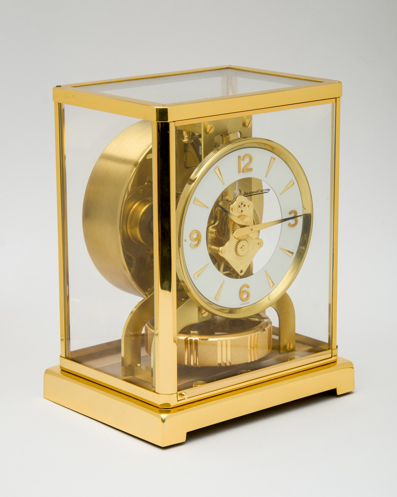 Appraisal: SWISS-MADE JAEGER-LE-COULTRE ATMOS CLOCK x x in Estimate -