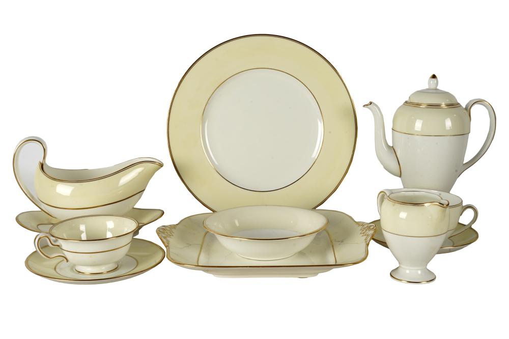 Appraisal: WEDGWOOD BONE CHINA PARTIAL SERVICEan assembled set with various printed