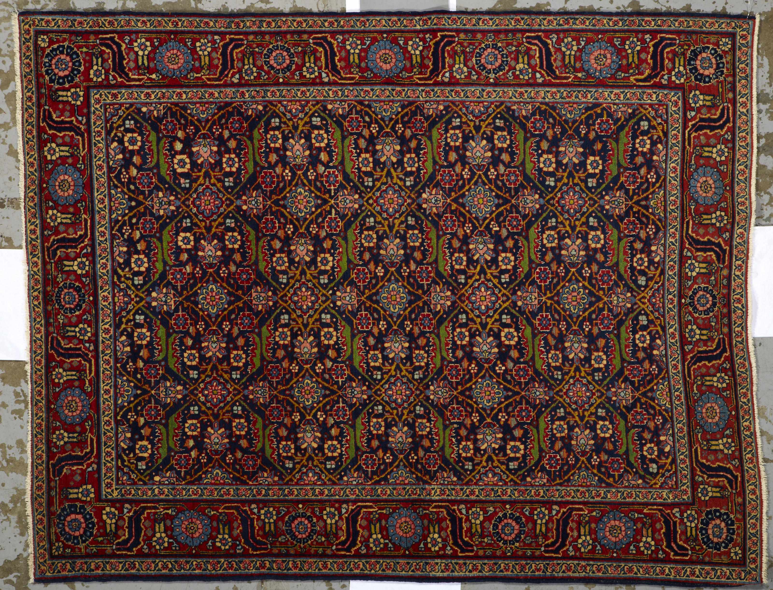 Appraisal: A Tabriz rug Northwest Persiacirca size approximately ft in x