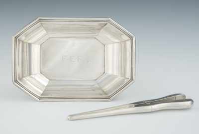 Appraisal: A Gorham Sterling Silver Hexagonal Dish early th Century and