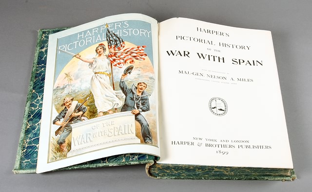 Appraisal: Harpers Pictorial History of the War with Spain by Harper