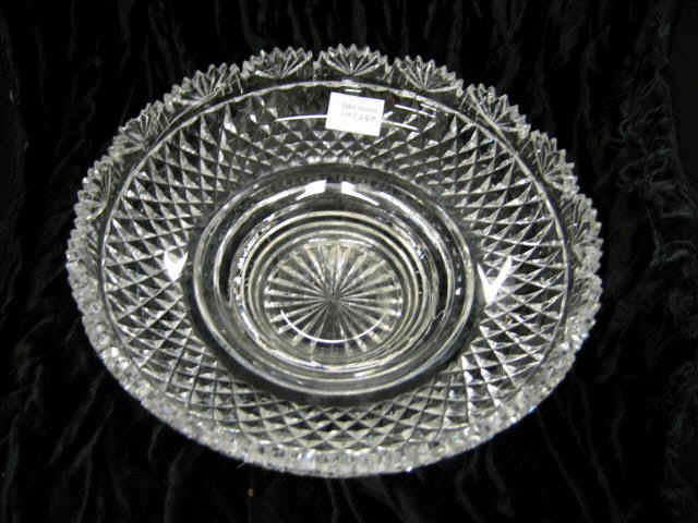 Appraisal: Cut Crystal Bowl insert style for Epergne