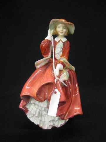 Appraisal: Royal Doulton Porcelain Figurine ''Top of the Hill'' HN ''