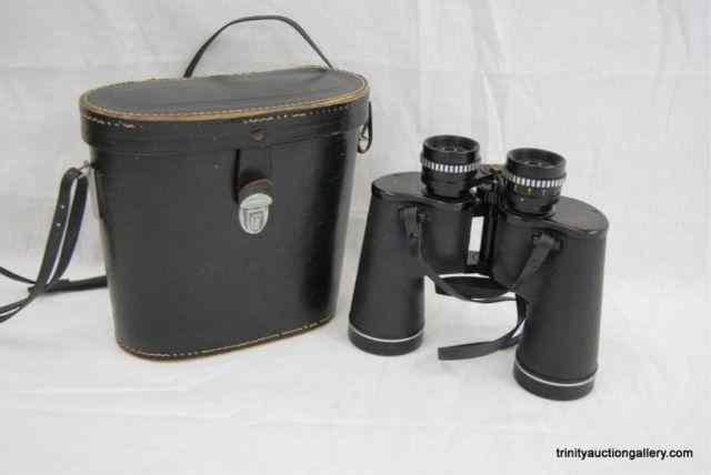 Appraisal: Vintage Selsi X Binoculars w CaseProduced by by Selsi is