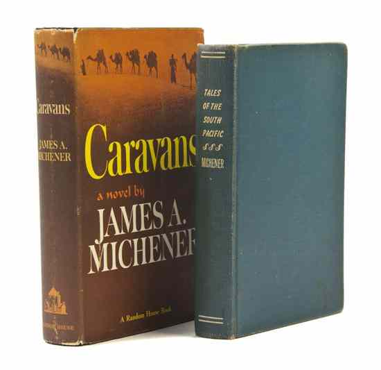 Appraisal: MICHENER JAMES A group of two signed works Caravans New