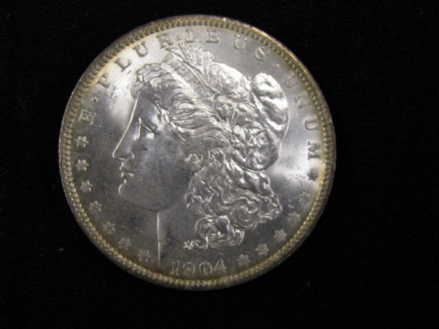 Appraisal: -O Morgan silver Dollar uncirculated