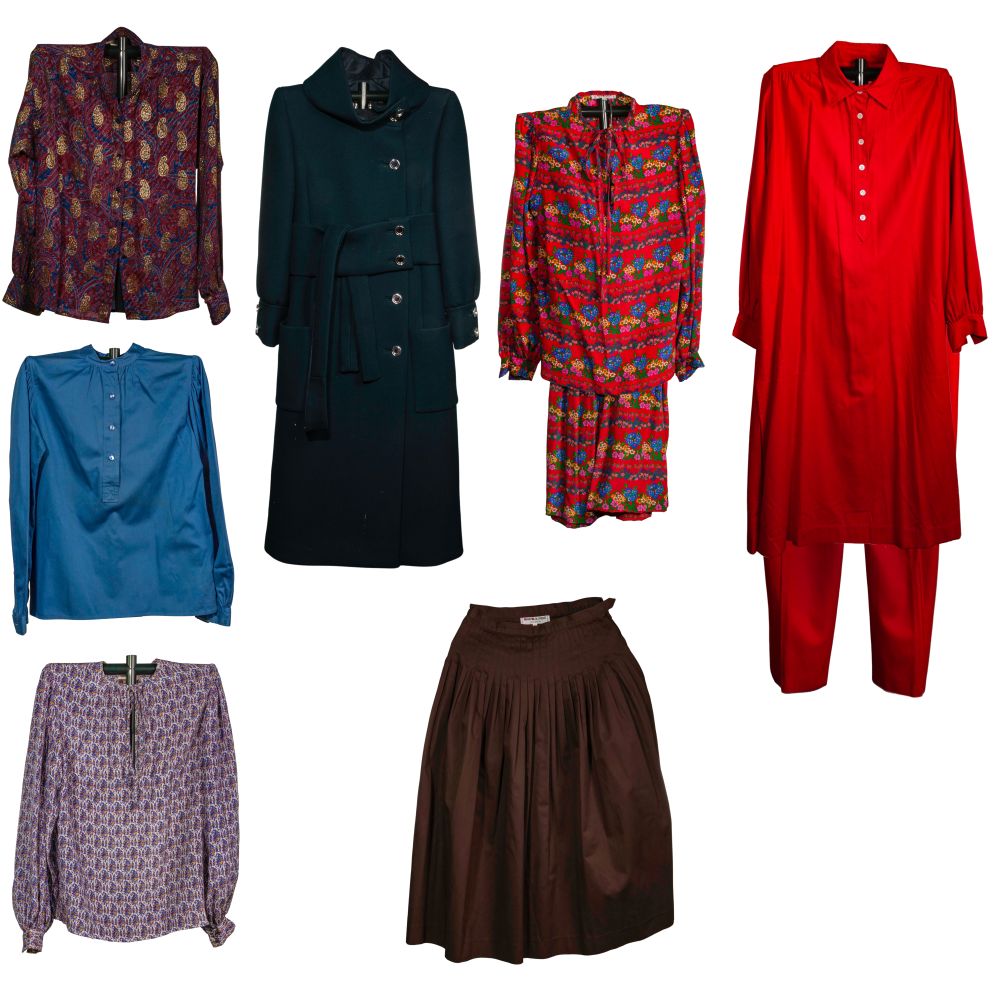 Appraisal: DESIGNER CLOTHING ASSORTMENTIncluding items from the Yves St Laurent Rive