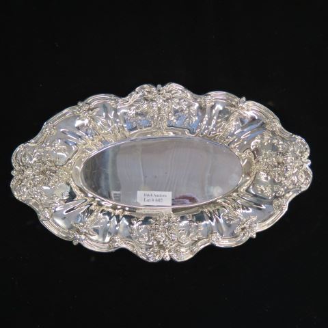 Appraisal: Reed Barton Francis I Sterling Silver BreadTray x excellent no