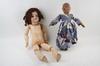 Appraisal: DOLLS - Lot of two antique dolls - wood Shoenhut