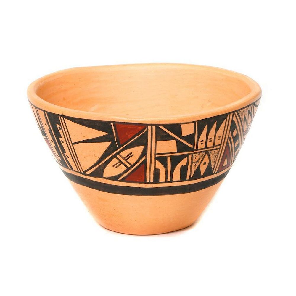 Appraisal: Hopi cup Hopi cup x by Ida Susunkewa Poola bought