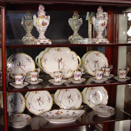 Appraisal: ESTATE FINE PORCELAIN DRESDEN LIMOGES AND BAVARIAN To include HAVILAND