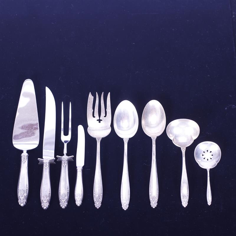 Appraisal: International Prelude sterling silver set of serving pieces serving spoons