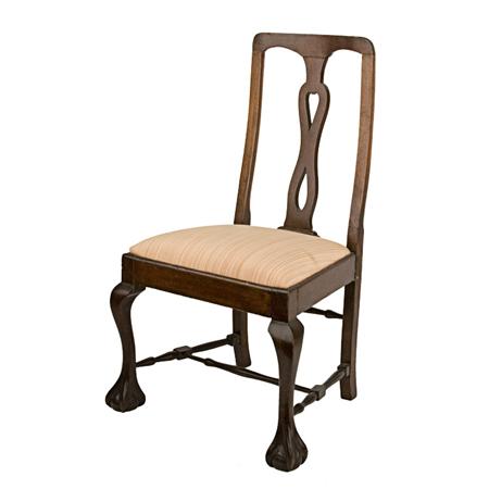 Appraisal: Georgian Style Mahogany Diminutive Chair Estimate -