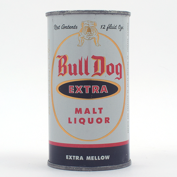 Appraisal: Bull Dog Malt Liquor Flat Top ATLAS - Reference USBC