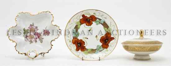 Appraisal: A Collection of Continental Porcelain Articles comprising Bavarian and Limoges