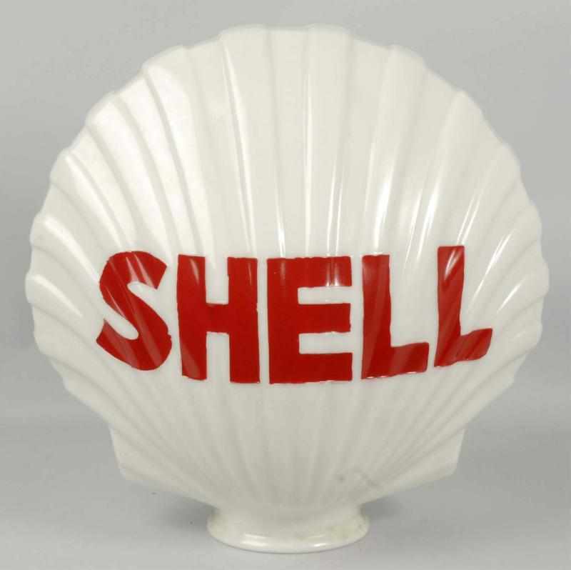 Appraisal: Shell Oil Gasoline Pump Globe Description Marked Made in USA