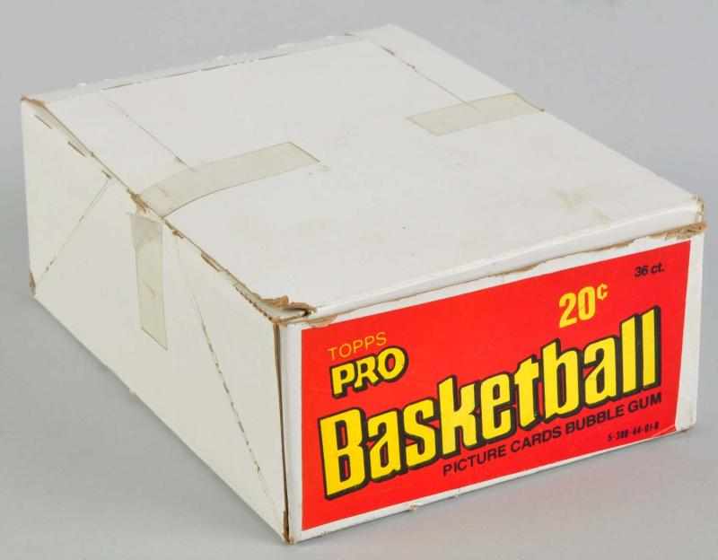 Appraisal: Topps - Basketball Card Wax Box Description Includes unopened -cent