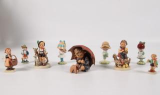 Appraisal: PCS OF W GERMAN GOEBEL AND ENGLISH BESWICK FIGURINES PIECE