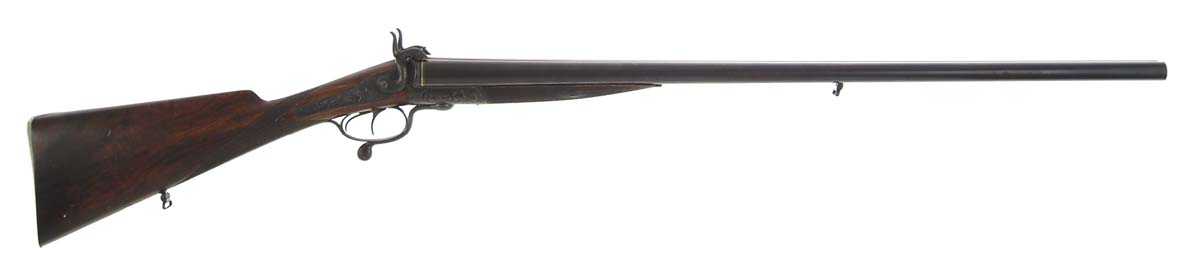 Appraisal: DELUXE HEYM PINFIRE UNDER LEVER DBL BBL SHOTGUN Cal ga