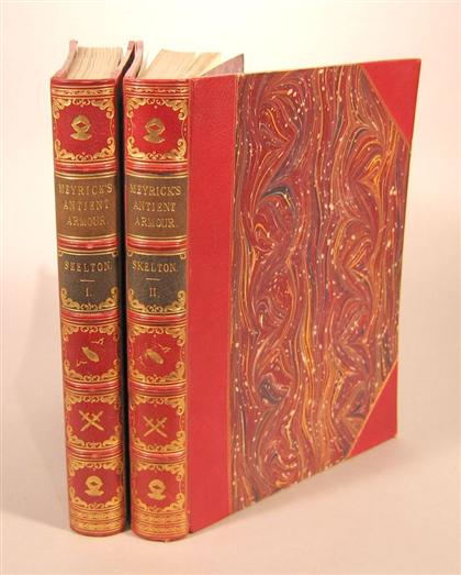 Appraisal: vols Meyrick Samuel Rush Skelton Joseph Engraved Illustrations of Antient