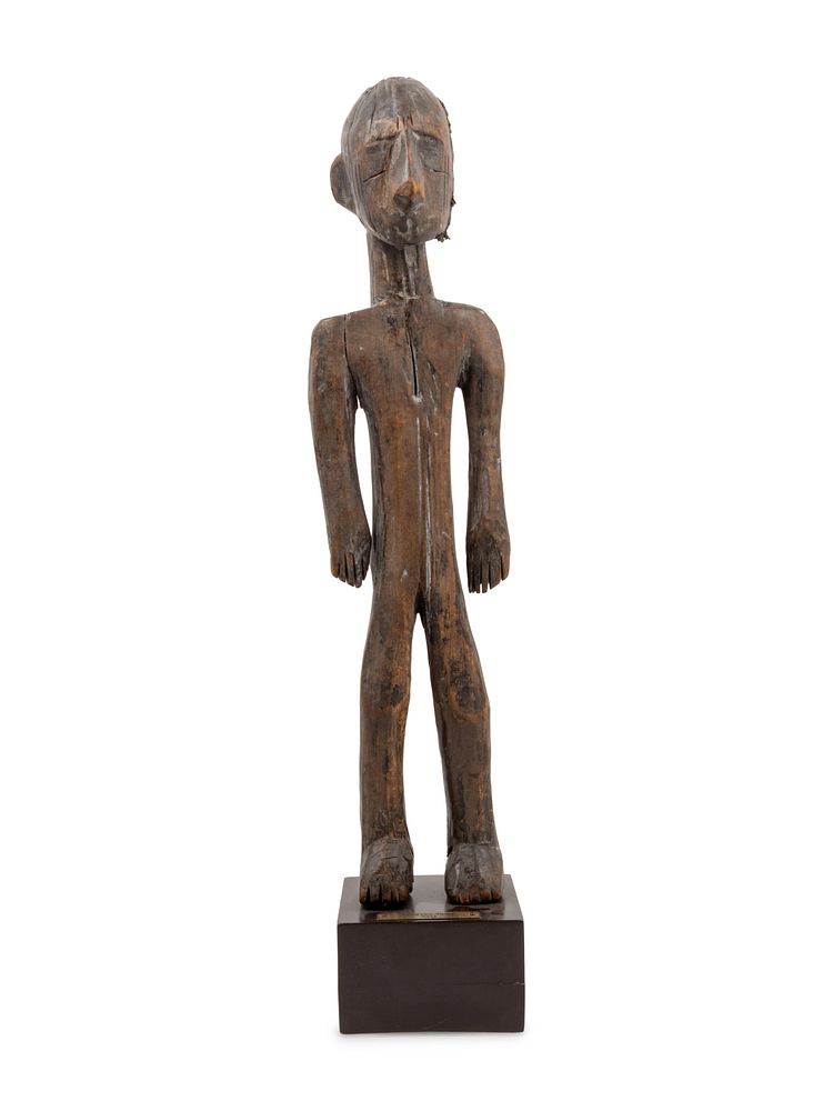 Appraisal: A Bambara Carved Wood Figure A Bambara Carved Wood Figure